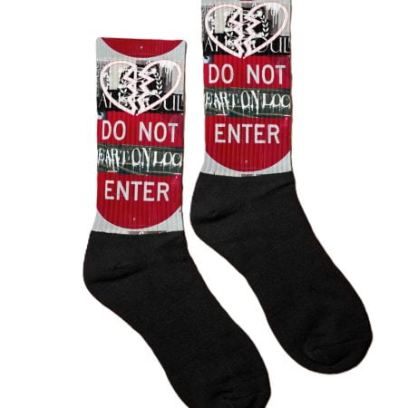 Heart On Lock Socks Item #04