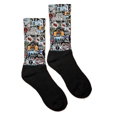 Pro Boxer Cold Work Collage Socks