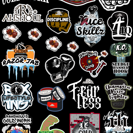 Pro Boxer Cold Work Stickers