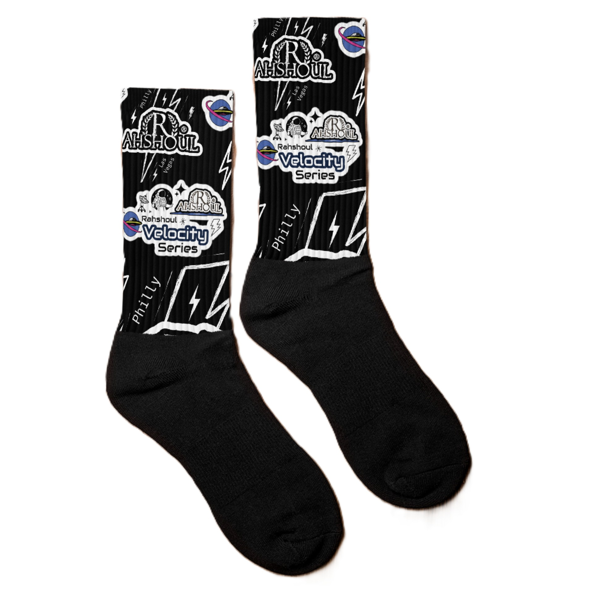 Image of Rahshoul Philly x Vegas Velocity Series Socks