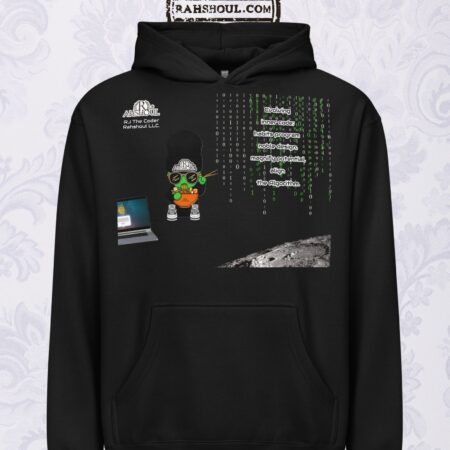 Photo of Rahshoul.com RJ The Coder Black Box Hoodie Shop View