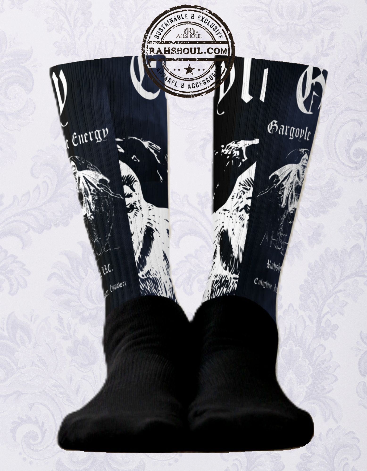 Image of Rahshoul.com Gargoyle Energy Socks