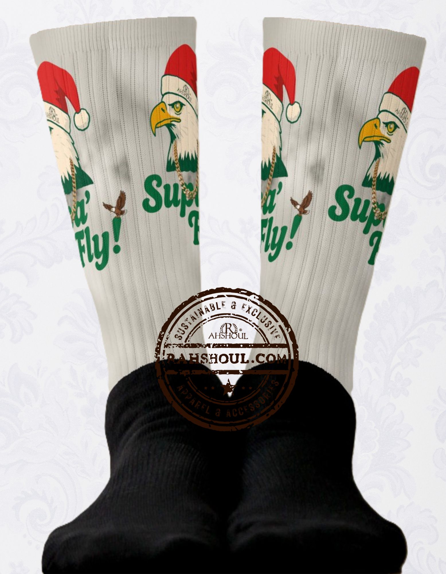 Photo of Rahshoul.com-Supa Fly Holiday Socks